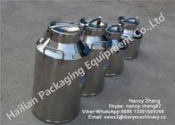 Tambores de ordenha de aço inoxidável do transporte da preservação do calor da cubeta da cubeta inoxidável do leite