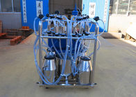 Máquina de ordenha móvel da cubeta de aço inoxidável do leite, Eletric e motor diesel