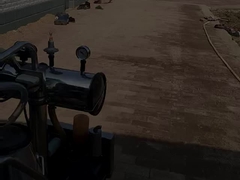 Máquina de ordenha móvel de alta segurança com baixo ruído HL-JN01