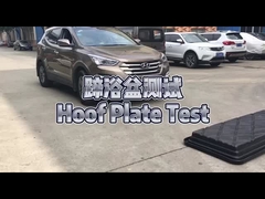 Banho de desinfecção de casco com capacidade de 116 litros e válvula de drenagem