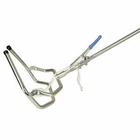 Os instrumentos obstétricos de parto de aço inoxidável do gado dos extratores da vitela do auxílio acobardam a obstetrícia