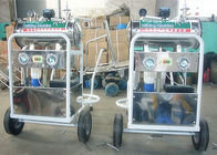 Máquina de ordenha portátil das cubetas plásticas do SUS para vacas, cabras/carneiros