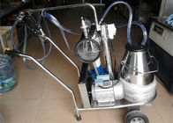 Máquina de ordenha móvel de aço inoxidável da leiteria com motor bonde, 25L