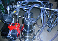 Máquina de ordenha portátil do motor do motor da gasolina/óleo para vacas, carneiros e cabras